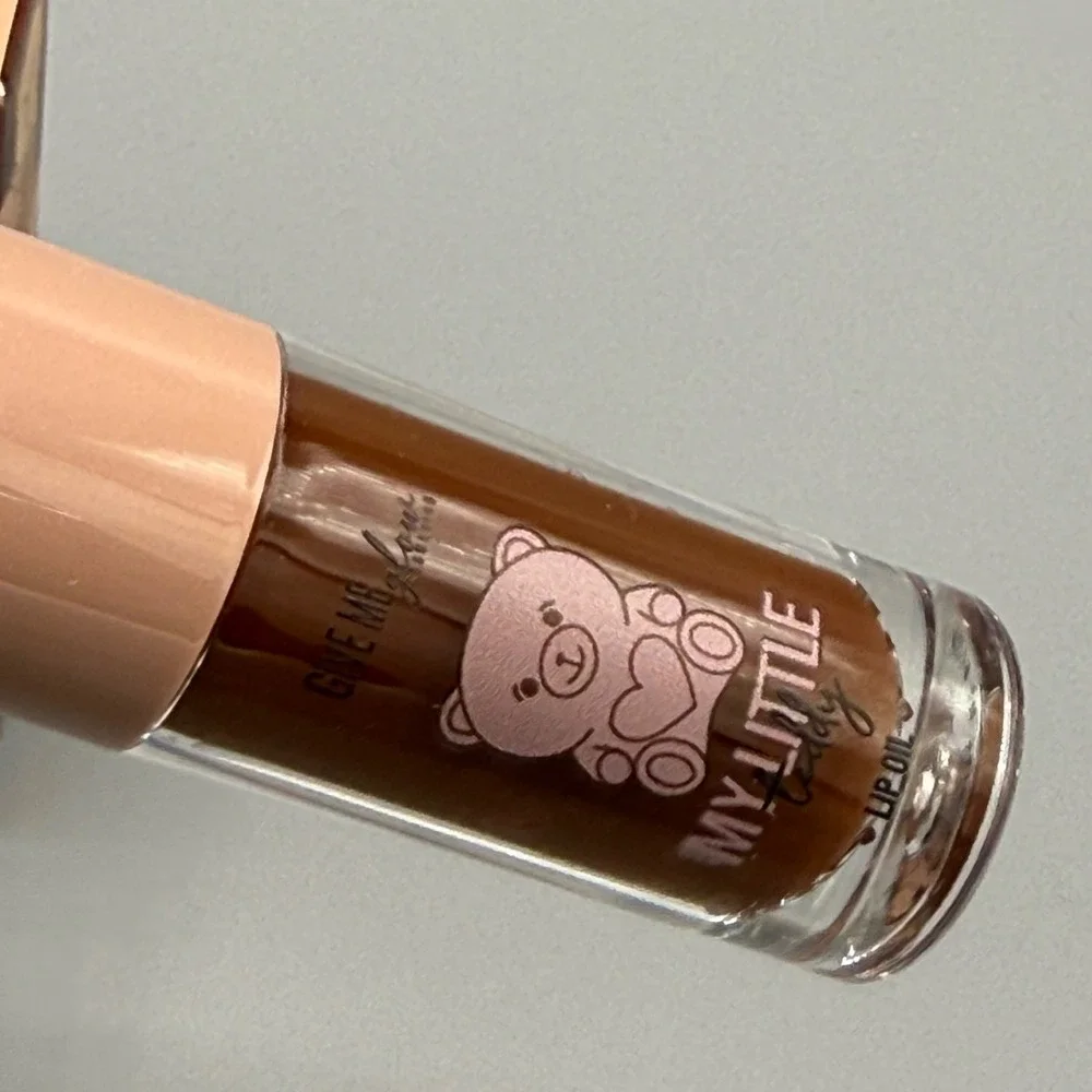 Give Me Glow Cosmetics My Little Teddy Lip Oil Brownie Bear Limited Edition‎ 5ml